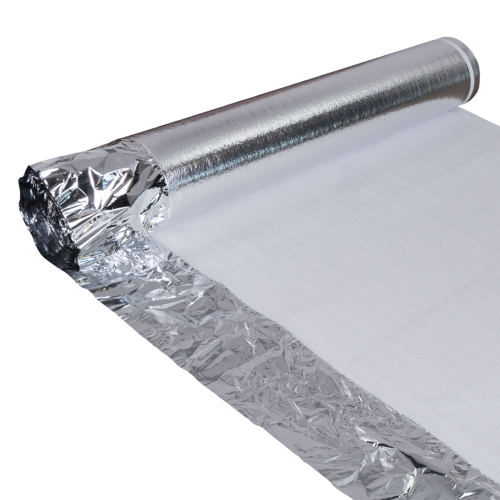 Alufoam 2 mm + 20 cm overlap met plakstrip (15m2)