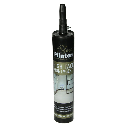 Sfeerplinten high tack montagekit - wit 290 ml